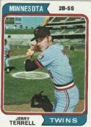 1974 Topps Baseball Cards      481     Jerry Terrell RC